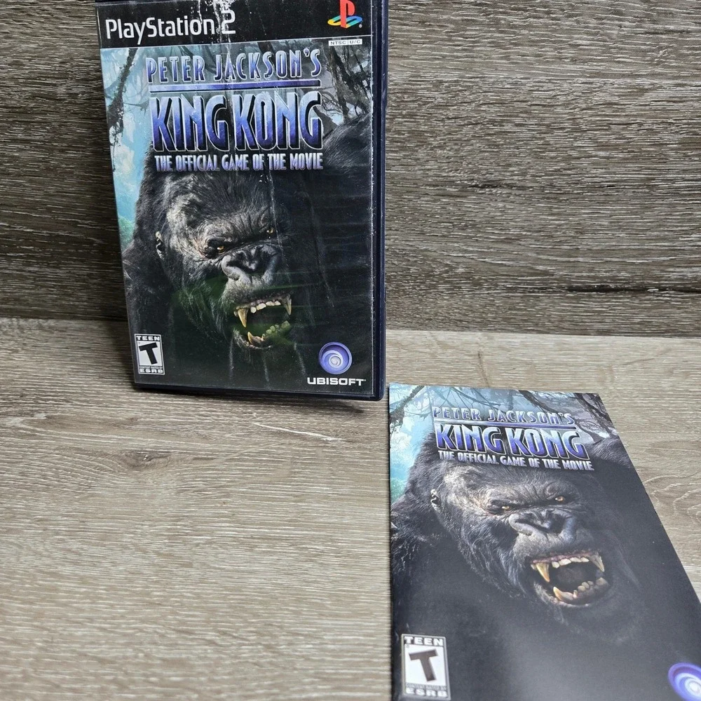 King Kong PS2 PlayStation 2 Peter Jacksons Official Game of the Movie Complete
